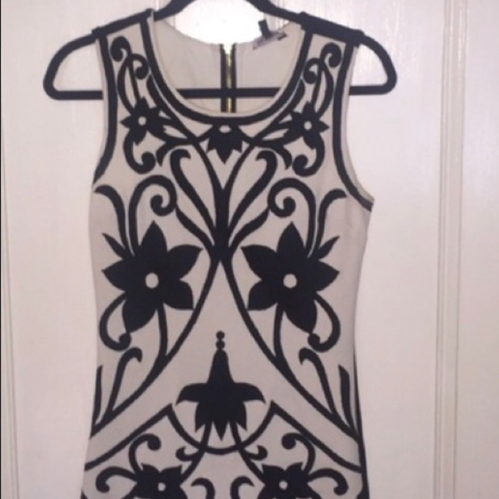 Juicy Couture size 4 black and white dress.